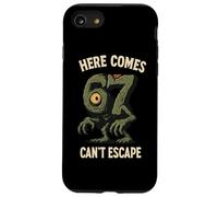 Cyclops Monster 6x7 Meme Haunted Number 67 Halloween Student Coque pour iPhone SE (2020) / 7/8