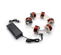 Cyclotron électromagnétique DIY, Accélérateur Circulaire à 6 Bobines, équipement D'expérimentation Scientifique, Modèle D'aide à L'enseignement de La Physique