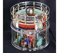 Cyclotron électromagnétique, Moteur à Bobine à Courant Alternatif, Modèle de Champ magnétique Rotatif à Mini-Bobine, Modèle de Laboratoire à réaction Rapide pour l'enseignement