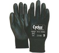 Cyclus gants de travail de la circonférence de la main noire 10 G