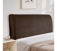CYCMACO Velours Housses De Tête De Lit Universelle 200cm, Café | Extensible Housse De Protection De Tête De Lit, Anti-Poussière Moderne Lavable, Utilisé sur La Plupart des Têtes De Lit