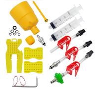 CYCOBYCO Kit de Purge de Frein pour Huile minérale Standard SRAM Maven DB8 | Kit de Purge Complet avec Tubes, Tournevis et Outils