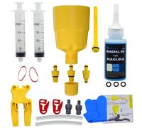 CYCOBYCO Kit de Purge pour Freins à Disque hydrauliques Magura I kit de Purge avec Huile minérale hydraulique pour Freins à Disque Purge Parfaite du Frein de vélo