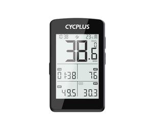 CYCPLUS ANT+ Ordinateur de vélo GPS avec Bluetooth 5.0, écran LCD de 2,8", compteur de vitesse avec plus de 100 heures d'autonomie et rétroéclairage automatique, étanchéité IP67