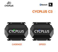 CYCPLUS-Capteur de cadence et de vitesse pour touristes, ordinateur de vélo, compteur de vitesse, ANT +, Bluetooth, GPS étanche, accessoires de vélo 2 pieces C3