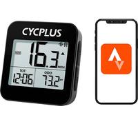 CYCPLUS GPS Compteur de vélo sans fil Compteur de vélo IPX6 Compteur kilométrique étanche GPS Tachymètre vélo G1(Nouvelle mise à jour)