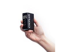 CYCPLUS Tiny Pump Mini Pompe à vélo, Max 120 psi, sans Fil, avec arrêt Automatique, Valve Presta et Schrader, pour VTT, vélo électrique, de Ville et de Route AS2 Pro Max (Version 2025)