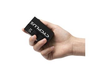 CYCPLUS Pompe à vélo Mini avec manomètre, Max 120 PSI, Rechargeable, sans Fil, arrêt Automatique, valves Presta et Schrader, pour VTT, Ville, Route et E-Bike AS2 Pro (Version 2025 améliorée)