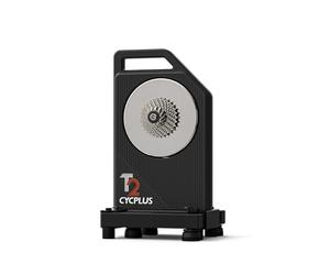 CYCPLUS T2 Smart Bike Trainer - Moteur sans balais de 2200 W, simulateur de dégradé de 20 %, double mode BLE et ANT+, changement de vitesse virtuel, design triple silencieux pour un cyclisme en