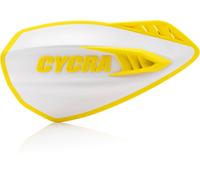 Cycra Cyclone, protège-mains Blanc/Jaune Blanc/Jaune