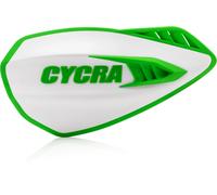 Cycra Cyclone, protège-mains Blanc/Vert Blanc/Vert