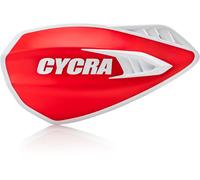 Cycra Cyclone, protège-mains Rouge/Blanc Rouge/Blanc