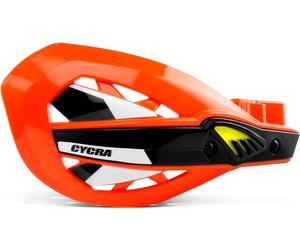 Cycra Eclipse Perch Mount, protège-mains Orange/Noir Orange/Noir