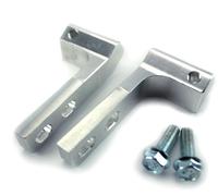 Cycra Probend Triple Clamp CRF 250/450 X, pinces à barres Argent Argent