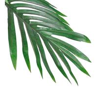 Cycus artificiel Palmier artificiel en pot - Plante artificielle réaliste en plastique et fil de fer pour salon, bureau ou jardin - Décoration facile d'entretien et durable