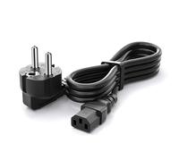 CYD Câble d'alimentation pour téléviseur (1 pièce 3 m), câble d'alimentation 3 broches pour téléviseur 250 V 10 A compatible avec projecteur, moniteur, LG, HP, Philips, Samsung