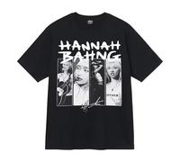 Cydical T-Shirt pour Femmes Et Hommes Imprimé Collection Dérivée De L'album B-ahng De La Chanteuse Ha-nnah Décontracté en Coton Coupe À Manches Courtes Col Rond Look Rétro Haut Unisexe-Black||XX_l