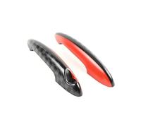 CYDJML Housses Enjoliveurs De Poignées Porte Pour MINI Pour Cooper S JCW R53 Décoration Extérieur Avant Ou Arrière 2 Pièces Couvercle De Poignée De Porte De Voiture(Couleur 1,Devant)