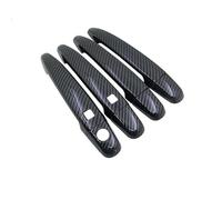 CYDJML Housses Ensemble Garnitures Pour Poignées Porte Voiture Pour Lexus GS S190 2006-2011 GS350 GS430 GS450h GS460 Noir Brillant Coque Protection Couvercle De Poignée De Porte De Voiture(Noir 2)