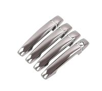 CYDJML Housses Garniture De Poignée Porte Extérieure Pour Subaru Pour Forester SH 2008-2012 Décoration Couvercle De Poignée De Porte De Voiture(Argent)