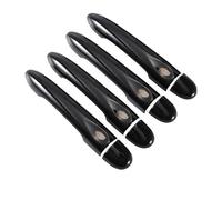 CYDJML Housses Garniture De Poignée Porte Pour Megane 3 MK3 III 2008-2016 Noir Brillant Extérieur Cache-poignées Décoratifs Couvercle De Poignée De Porte De Voiture(Noir 7)