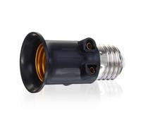 CYDZSRA Ampoule douille E27 adaptateur Base résistant Pour aux hautes températures porte-ampoule bureau Garage fournitures d'éclairage prise ue