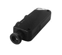 CYDZSRA Bijoux Microscope 60X-100X Zoomable Réglable Optique Lunettes LED Pratique Rotation Photo Mini Loupe