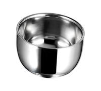 CYDZSRA Bol à raser pour douche en acier inoxydable, facile à mousser | compact, idée cadeau, bol pratique pour le rasage humide, savon en acier inoxydable.