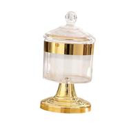 CYDZSRA Bonbonnières avec couvercles, boîtes de Conservation pour Noix, Biscuits, Bonbons et thé : Une Solution Pratique pour Organiser Votre Cuisine. Sucrier idéal pour Un Mariage, Transparent, L