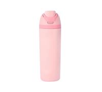 CYDZSRA Bouteille d'eau isotherme 600 ml pour voiture, conçue pour durer lors de vos aventures en plein air. Fabriquée en acier inoxydable robuste, Rose, Ouverture de la tasse 7.4 cm