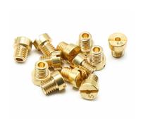 CYDZSRA Carburateur principal Jet injecteur buse fabrication fil moto accessoires tête ronde cuivre facilement installer universel, 100-128