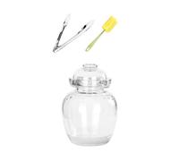 CYDZSRA Ces bocaux en Verre épais Permettent de Conserver Facilement Les cornichons Tout en Laissant Les gaz s'échapper sans Contamination par l'air. Ils sont également dotés de couvercles et