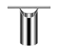 CYDZSRA Coupe-pastèque léger et durable, ustensile de cuisine qui retire facilement le cœur des fruits et nécessite un minimum de nettoyage. Accessoires inclus, Argent, S