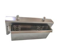 CYDZSRA Cuiseur vapeur pour jambon de bœuf, outil de cuisson pour viande, assure des sandwichs et délicieuses recettes maison. Presse- pour le déjeuner, Argent, 2KG