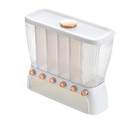 CYDZSRA Distributeur de rangement pour céréales de grande capacité : permet flocons d’avoine, haricots, soja et millet dans des compartiments faciles d’accès.