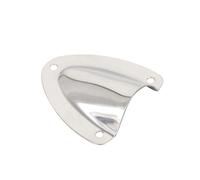 CYDZSRA Fil d'acier Inoxydable de Couverture d'évent de Coquille palourde Marine traversant Le transducteur pour des Fournitures d'équipement Sport Nautique Bateaux