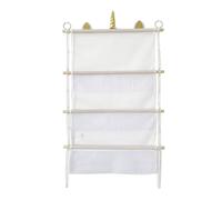 CYDZSRA Filet de Rangement pour Peluches et Jouets en Peluche. Ce Filet en Maille Offre Une Organisation fiable dans Les Chambres et Les espaces de Vie. Étagère Rangement Minimaliste pour Livres et