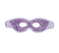 CYDZSRA Hommes Gel refroidissement couverture des yeux soins de la peau beauté en peluche coussin de couchage réutilisable portable réglable bandeau enlèvement voyage