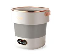 CYDZSRA Lave-linge compact de voyage pour,13L or blanc | Lave-linge compact de voyage pour petites charges