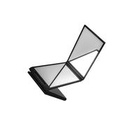CYDZSRA Miroir de maquillage pliable et portable pour se coiffer soi-même, permettant de jeter un coup d'œil partout. Miroir à 4 faces pour tresses offrant un reflet clair et non déformé.
