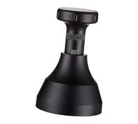 CYDZSRA Outil de distribution de tasseur à café, agitateur à café manuel, tasseur profondeur réglable, base plate, accessoire barista, base plate pour le mélange.