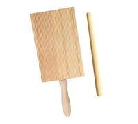 CYDZSRA Planche à spaghetti multifonctionnelle conçue pour réaliser facilement de délicieux gnocchis italiens maison. Outil à pâtes en spirale, façonneur de pâtes, outil beurre.