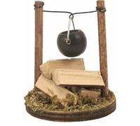 CYDZSRA Poêles Suspendus Miniatures en Bois, Fabrication soignée, fabriqués avec précision, Large Application, poêle Miniature Suspendu