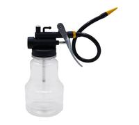 CYDZSRA Pompe à main haute pression, bidon d'huile transparent de 250 ml pour une distribution d'huile précise et