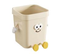 CYDZSRA Poubelle créative et Mignonne, conteneur à,Beige,Grande Assise | ajoute du charme et du caractère à n'importe quel espace. Cette poubelle créative et mignonne convient la maison.