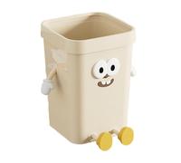 CYDZSRA Poubelle créative et Mignonne, conteneur à,Beige,Petite séance | ajoute du charme et du caractère à n'importe quel espace. Cette poubelle créative et mignonne convient la maison.