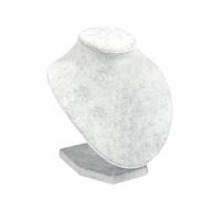 CYDZSRA Présentoir à Bijoux, Porte-Colliers et Structure Durable en Lin Beige, idéal pour Bijouterie Maison. Élégant, Stable et Facile à Manipuler, il protège Vos