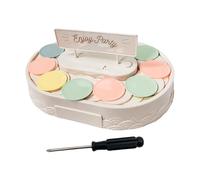 CYDZSRA Présentoir à gâteaux pour biscuits, gâteaux, fruits et banquets : une solution polyvalente pour présenter de délicieux mets lors de réceptions, mariages, anniversaires, pâtisseries et