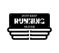 CYDZSRA Présentoir mural pour médailles, support en fer pour mettre en valeur vos exploits sportifs et vos médailles.