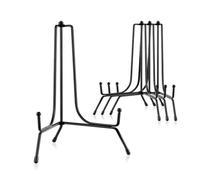 CYDZSRA Présentoirs polyvalents pour assiettes, comprenant un chevalet de | robuste pour exposer de petites œuvres d'art, des tableaux encadrés et des objets décoratifs.